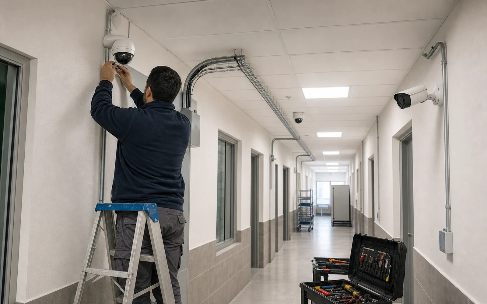 Cámaras de CCTV IP para FUNDACION COPROSAMEN