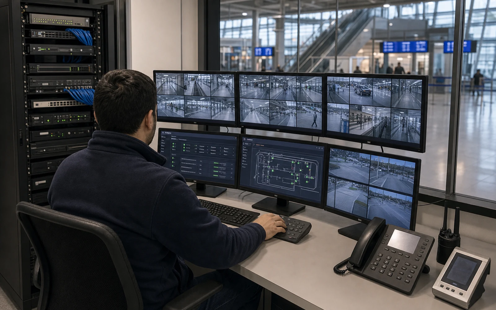 Gestión y Monitoreo de Seguridad Electrónica - Aeropuertos Argentina 2000 - Febrero 2025