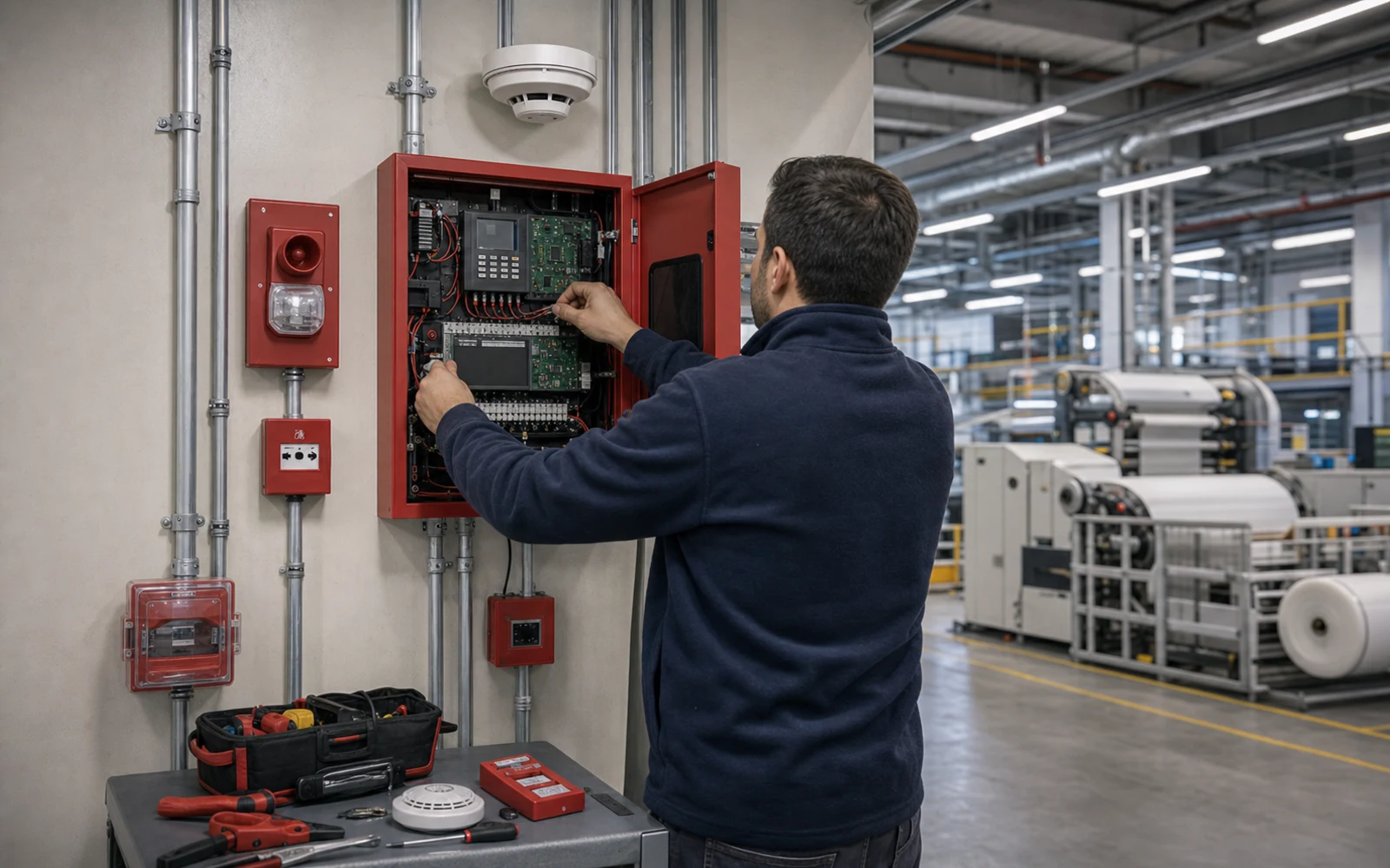 Detección de Incendios & Seguridad: Ampliacion de SDI  - FLEXCOLOR S R L