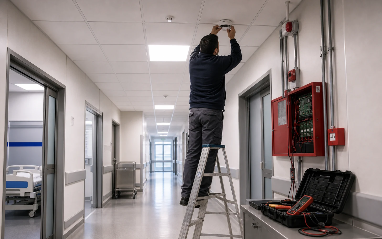 Mantenimiento Crítico de Sistemas de Detección - Hospital A Italo Perrupato - Diciembre 2024
