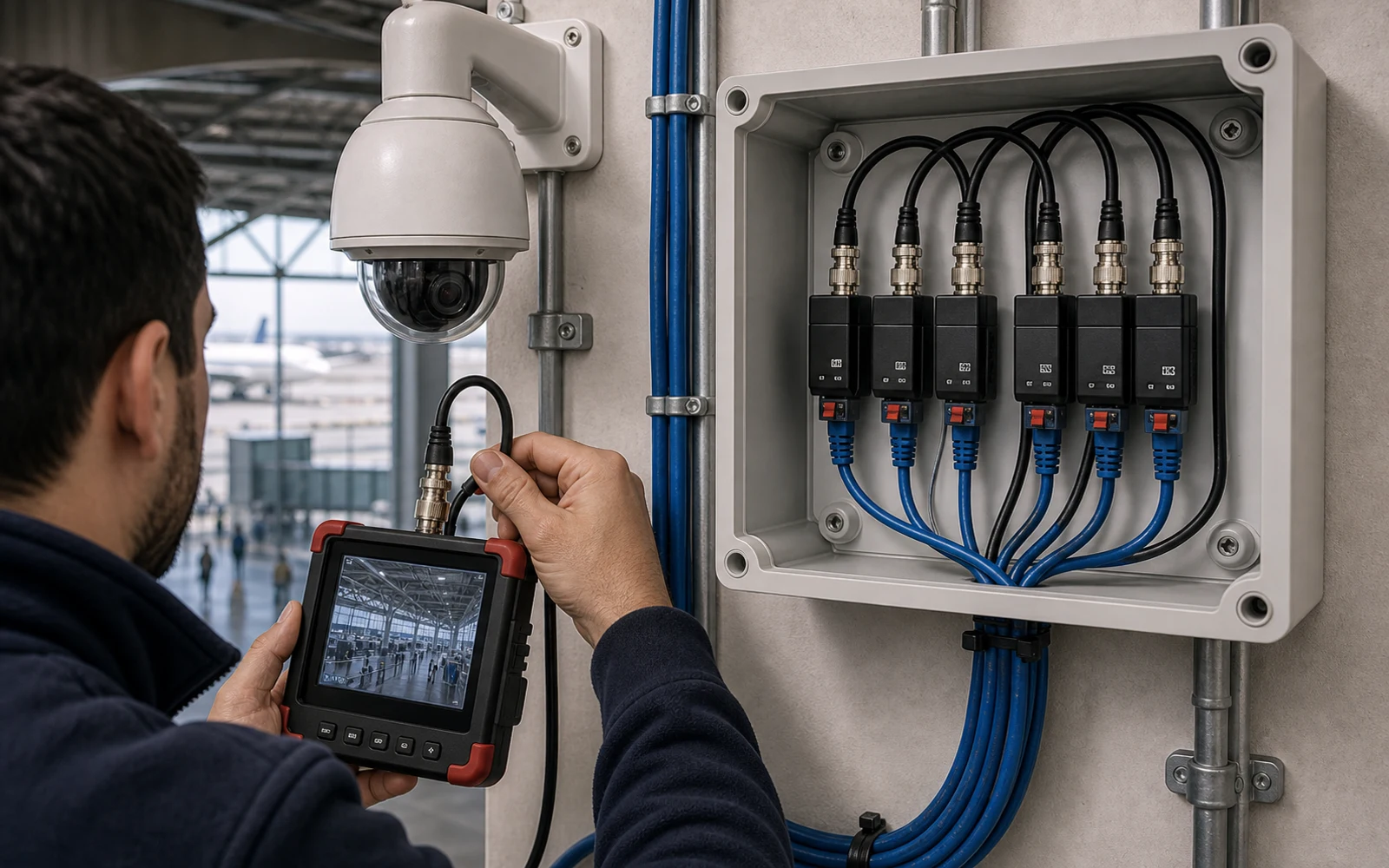 Balun CCTV -Cantidad: 5