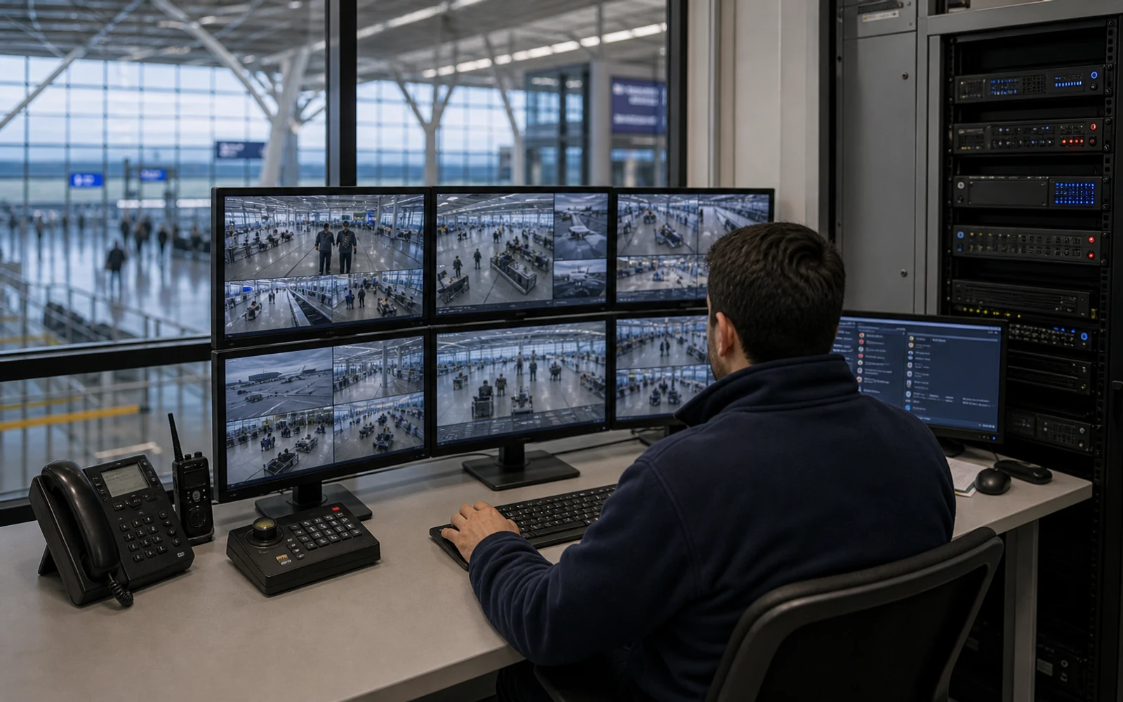 Gestión y Monitoreo de Seguridad Electrónica - Aeropuertos Argentina 2000 - Enero 2024