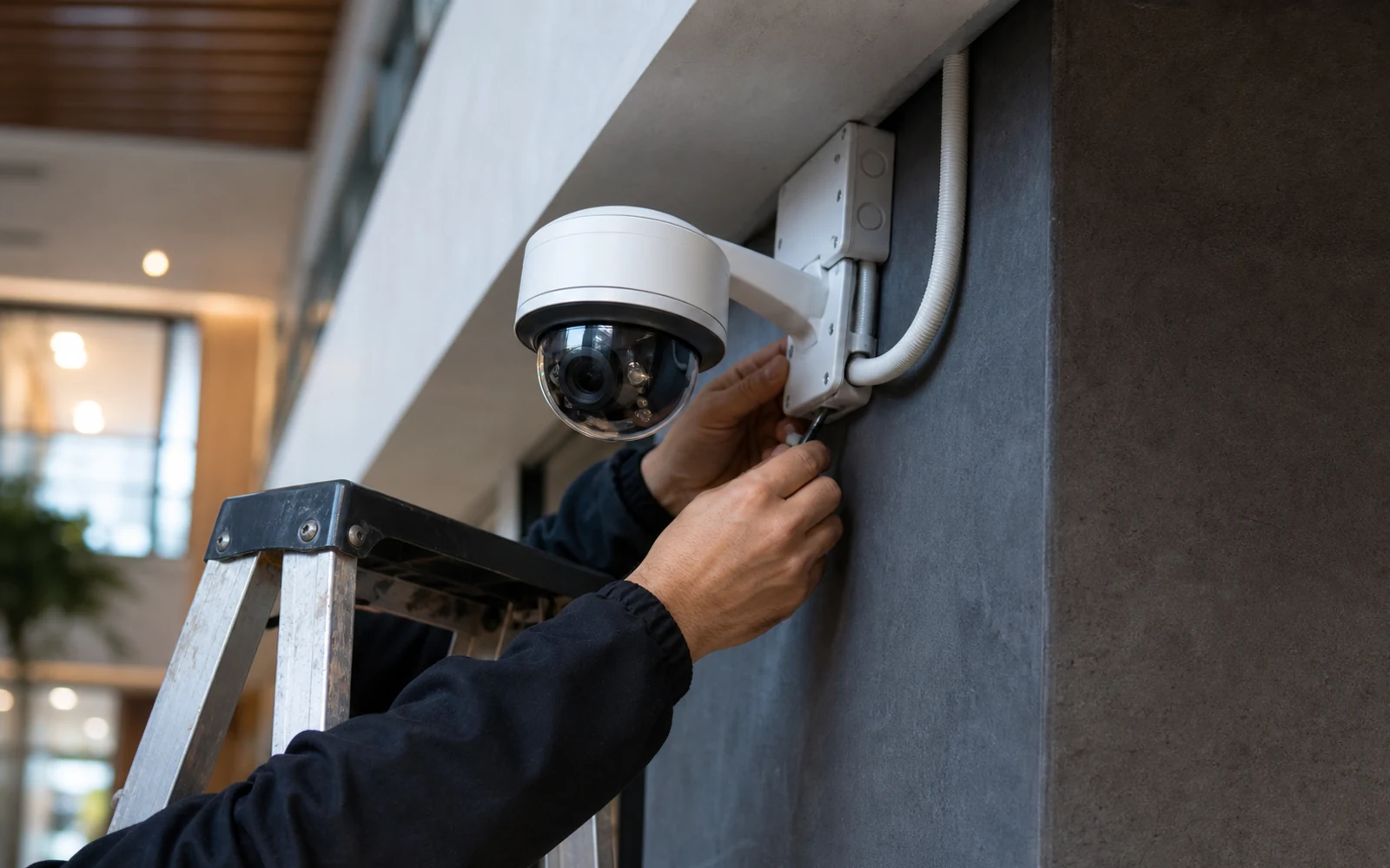 Cámara de CCTV para edificio Mitre  