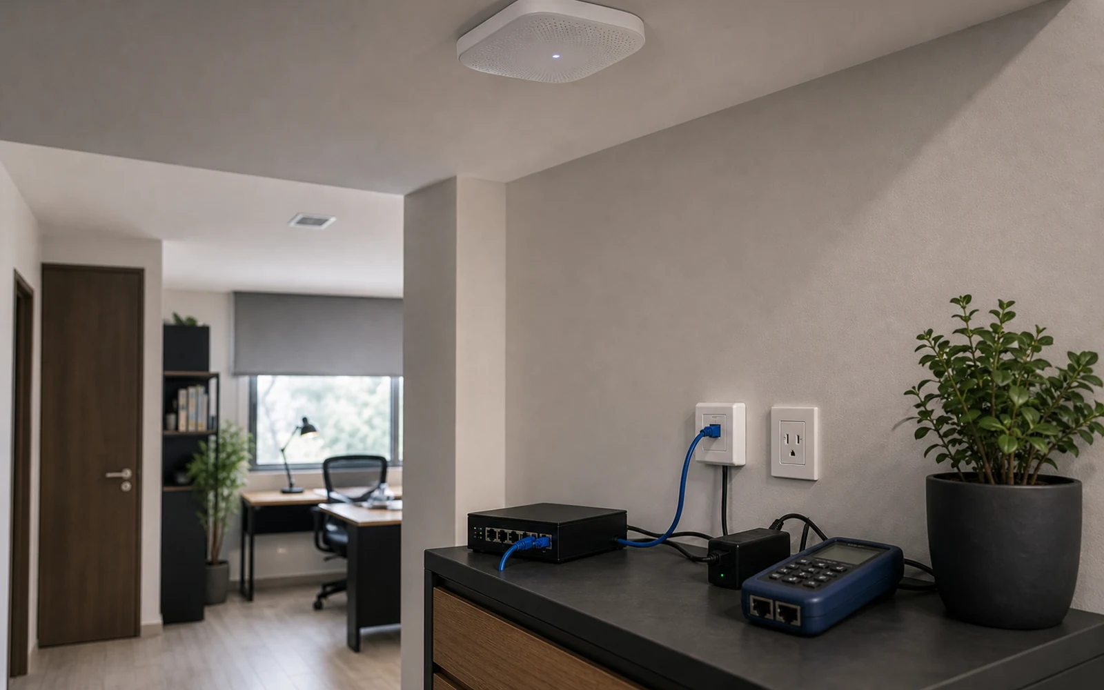 Provisión e instalación de AP, para casa de Rodrigo Nucete
