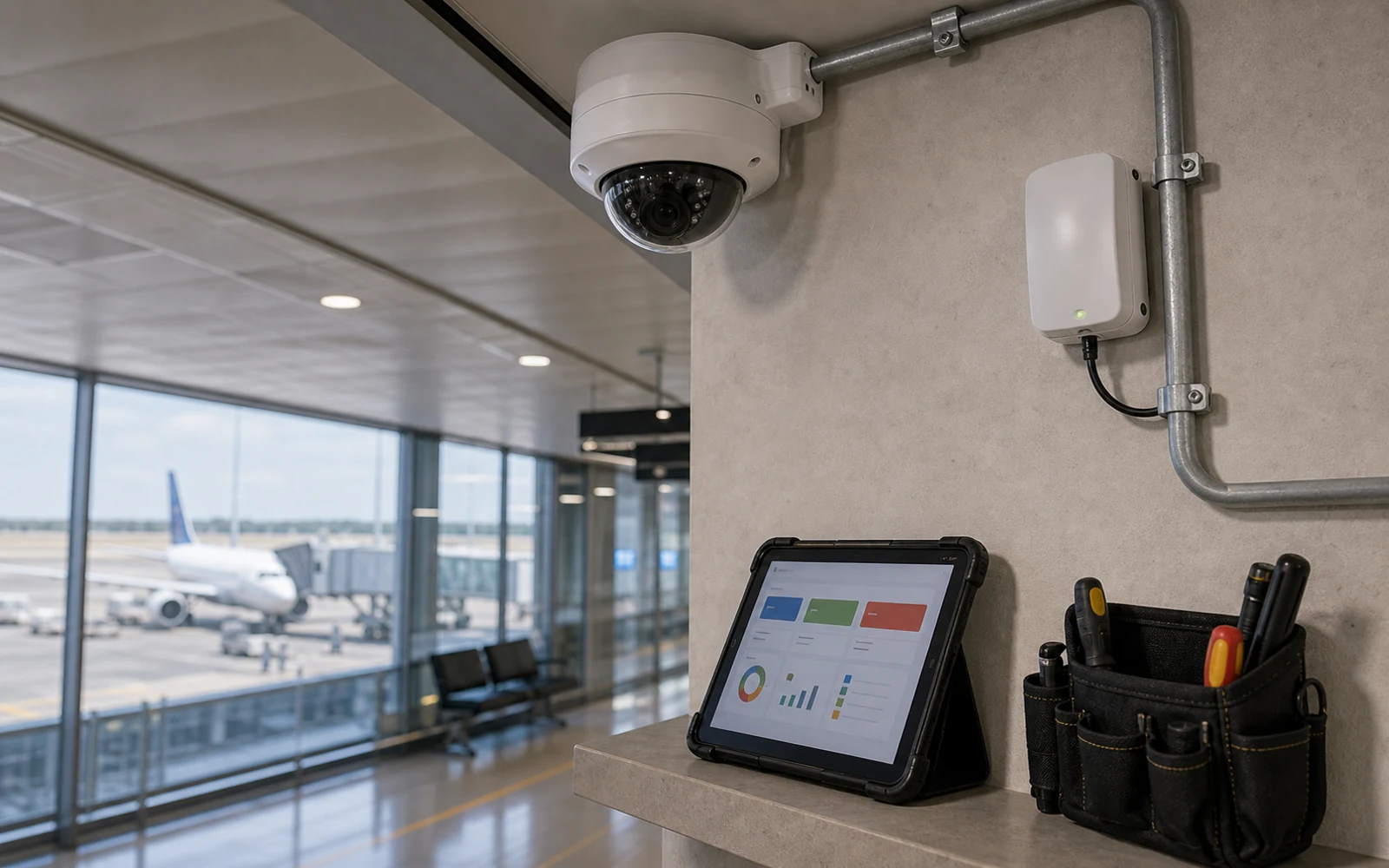 Gestión y Monitoreo de Seguridad Electrónica - Aeropuertos Argentina 2000 - Noviembre 2021