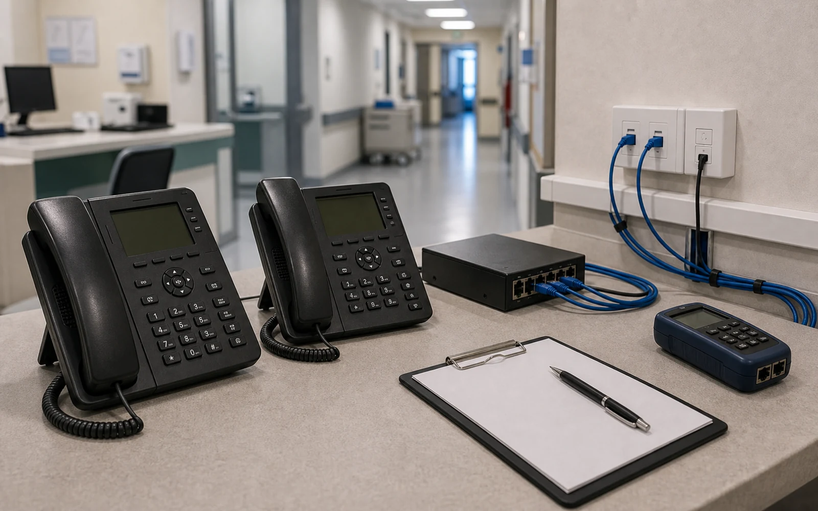 Infraestructura Hospitalaria: Teléfonos IP  - HOSPITAL TEODORO SCHESTAKOW