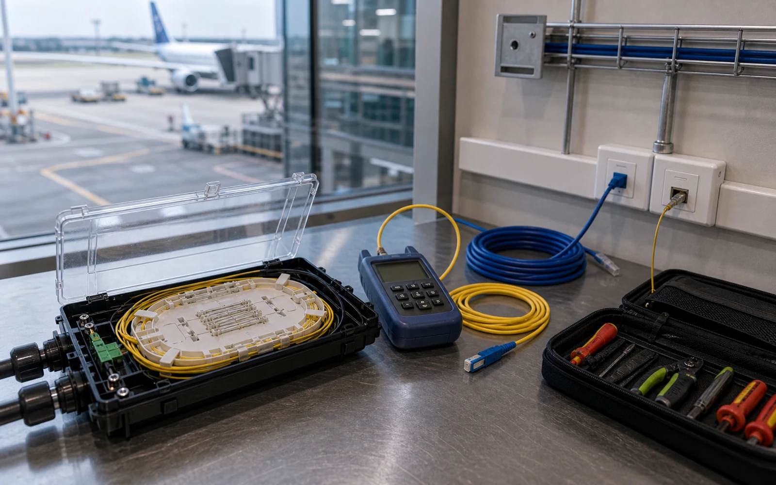 Implementación de Redes de Datos y Fibra Óptica - Aeropuertos Argentina 2000 (5)