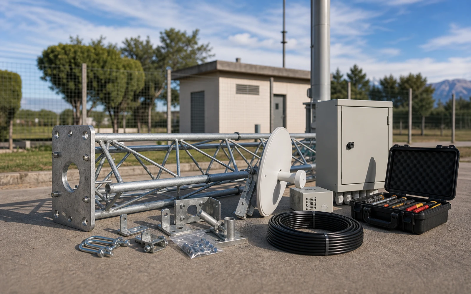 Provisión de torre y equipamiento 