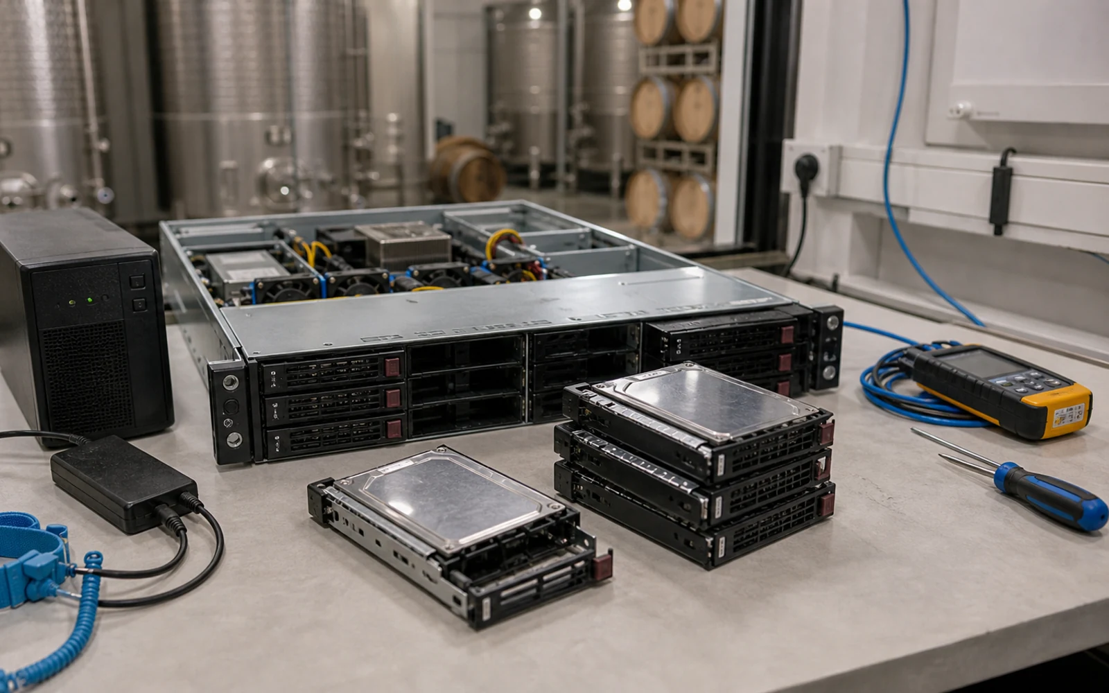 Provisión de discos para servidor de aplicaciones.