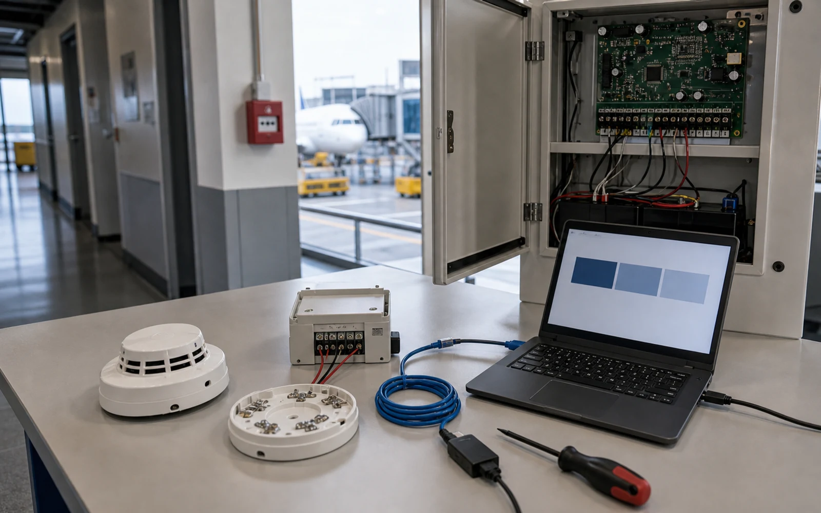Remplazo de Detectores, módulos y actualización de Firmware 