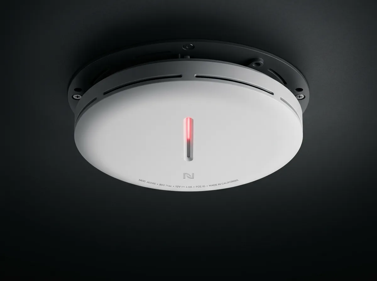 Access point WiFi empresarial montado en cielorraso